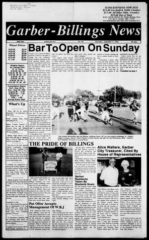 Garber-Billings News (Garber, Okla.), Vol. 90, No. 46, Ed. 1 Thursday, September 3, 1992