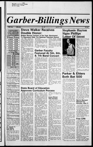 Garber-Billings News (Garber, Okla.), Vol. 94, No. 28, Ed. 1 Thursday, April 29, 1993