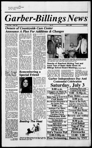 Garber-Billings News (Garber, Okla.), Vol. 93, No. 37, Ed. 1 Thursday, July 1, 1993