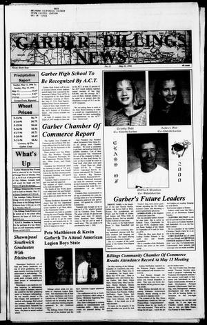 Garber Billings News (Garber, Okla.), Vol. 96, No. 31, Ed. 1 Thursday, May 23, 1996