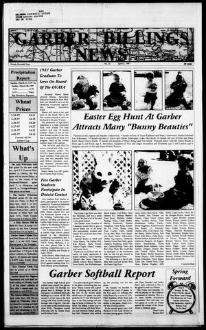 Garber Billings News (Garber, Okla.), Vol. 97, No. 25, Ed. 1 Thursday, April 3, 1997