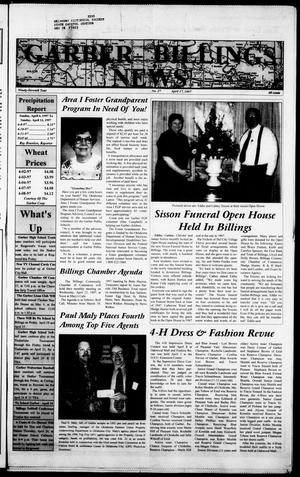 Garber Billings News (Garber, Okla.), Vol. 97, No. 27, Ed. 1 Thursday, April 17, 1997