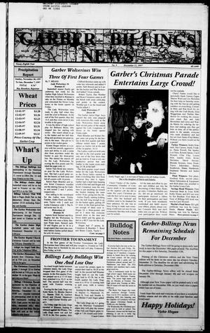 Garber Billings News (Garber, Okla.), Vol. 98, No. 9, Ed. 1 Thursday, December 11, 1997