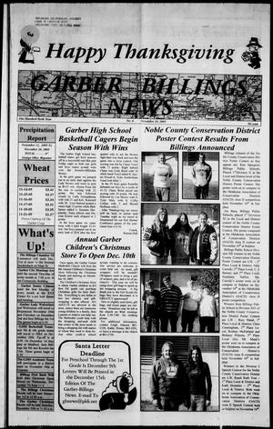 Garber Billings News (Garber, Okla.), Vol. 106, No. 4, Ed. 1 Thursday, November 24, 2005