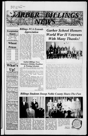 Garber Billings News (Garber, Okla.), Vol. 104, No. 4, Ed. 1 Thursday, November 13, 2003