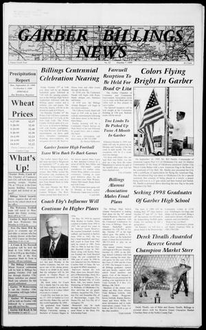 Garber Billings News (Garber, Okla.), Vol. 99, No. 52, Ed. 1 Thursday, October 7, 1999
