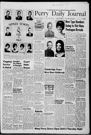 Perry Daily Journal (Perry, Okla.), Vol. 72, No. 153, Ed. 1 Wednesday, May 13, 1964