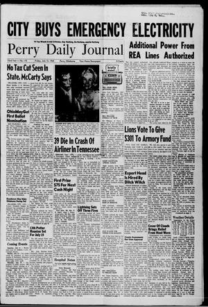 Perry Daily Journal (Perry, Okla.), Vol. 72, No. 175, Ed. 1 Friday, July 10, 1964