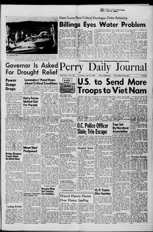 Perry Daily Journal (Perry, Okla.), Vol. 72, No. 189, Ed. 1 Monday, July 27, 1964