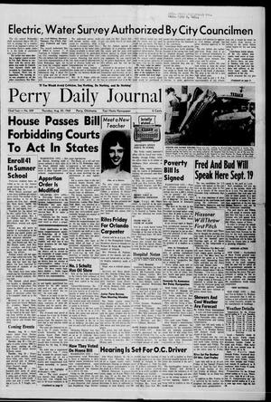 Perry Daily Journal (Perry, Okla.), Vol. 72, No. 209, Ed. 1 Thursday, August 20, 1964