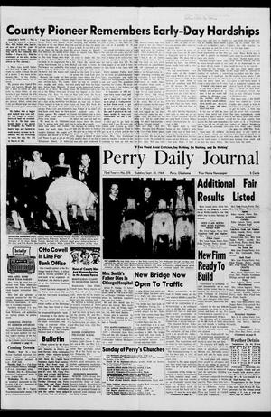Perry Daily Journal (Perry, Okla.), Vol. 72, No. 235, Ed. 1 Sunday, September 20, 1964
