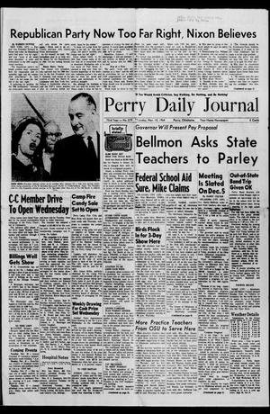 Perry Daily Journal (Perry, Okla.), Vol. 72, No. 279, Ed. 1 Tuesday, November 10, 1964