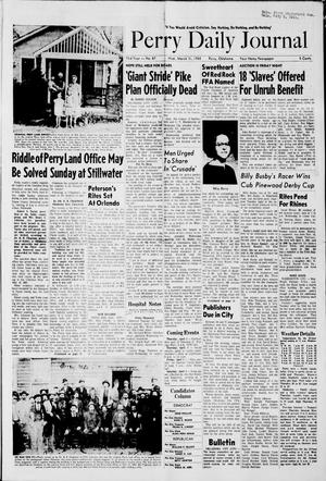 Perry Daily Journal (Perry, Okla.), Vol. 73, No. 87, Ed. 1 Wednesday, March 31, 1965