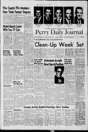 Perry Daily Journal (Perry, Okla.), Vol. 73, No. 106, Ed. 1 Thursday, April 22, 1965