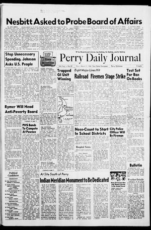 Perry Daily Journal (Perry, Okla.), Vol. 74, No. 87, Ed. 1 Thursday, March 31, 1966