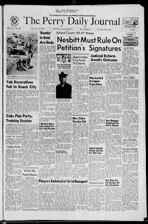 The Perry Daily Journal (Perry, Okla.), Vol. 74, No. 294, Ed. 1 Wednesday, November 30, 1966