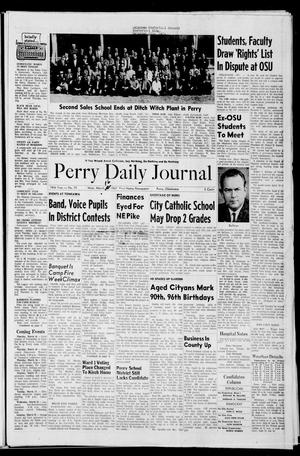 Primary view of object titled 'Perry Daily Journal (Perry, Okla.), Vol. 74, No. 73, Ed. 1 Thursday, March 16, 1967'.