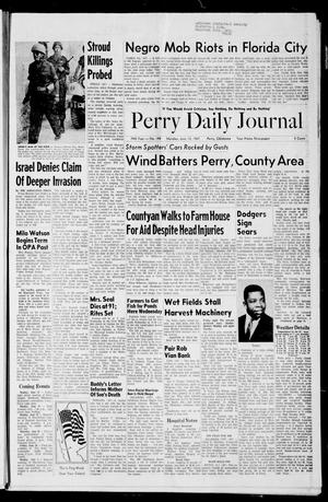 Perry Daily Journal (Perry, Okla.), Vol. 74, No. 148, Ed. 1 Monday, June 12, 1967