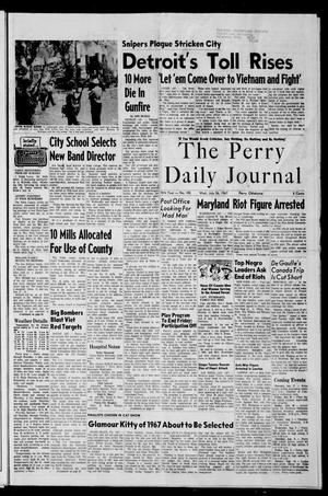 The Perry Daily Journal (Perry, Okla.), Vol. 74, No. 185, Ed. 1 Wednesday, July 26, 1967