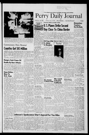 Perry Daily Journal (Perry, Okla.), Vol. 74, No. 200, Ed. 1 Monday, August 14, 1967