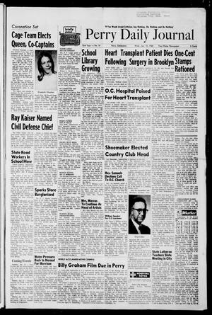 Perry Daily Journal (Perry, Okla.), Vol. 75, No. 14, Ed. 1 Wednesday, January 10, 1968