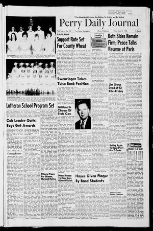 Perry Daily Journal (Perry, Okla.), Vol. 75, No. 122, Ed. 1 Wednesday, May 15, 1968