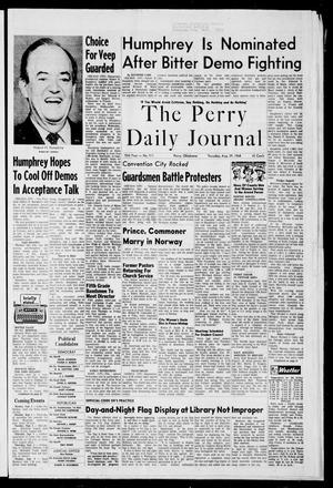 The Perry Daily Journal (Perry, Okla.), Vol. 75, No. 211, Ed. 1 Thursday, August 29, 1968