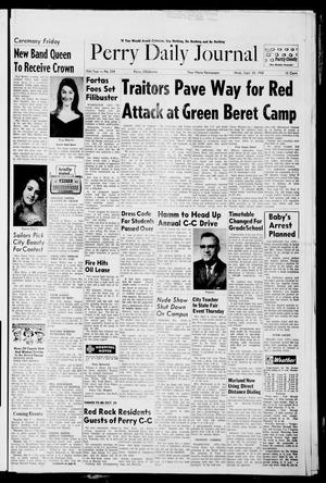 Perry Daily Journal (Perry, Okla.), Vol. 75, No. 234, Ed. 1 Wednesday, September 25, 1968
