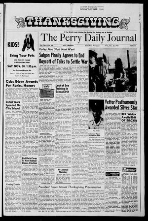 The Perry Daily Journal (Perry, Okla.), Vol. 75, No. 288, Ed. 1 Wednesday, November 27, 1968