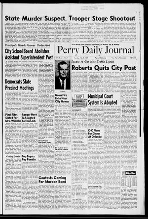 Perry Daily Journal (Perry, Okla.), Vol. 76, No. 7, Ed. 1 Tuesday, February 4, 1969