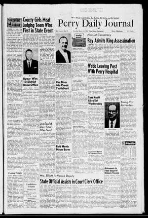 Perry Daily Journal (Perry, Okla.), Vol. 76, No. 35, Ed. 1 Monday, March 10, 1969
