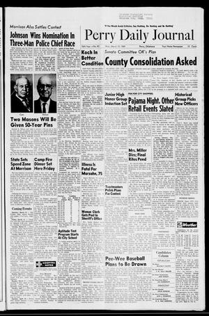 Perry Daily Journal (Perry, Okla.), Vol. 76, No. 43, Ed. 1 Wednesday, March 19, 1969