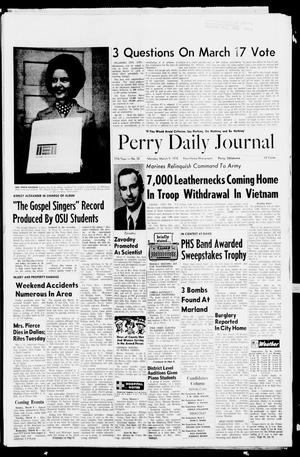 Perry Daily Journal (Perry, Okla.), Vol. 77, No. 35, Ed. 1 Monday, March 9, 1970