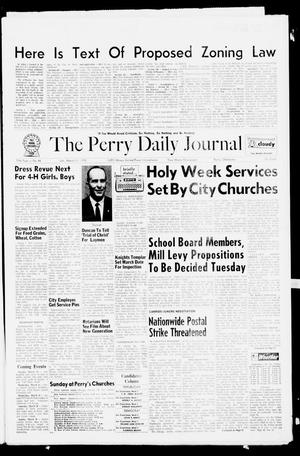 The Perry Daily Journal (Perry, Okla.), Vol. 77, No. 46, Ed. 1 Saturday, March 21, 1970