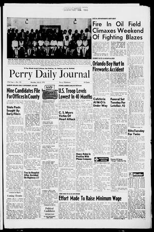 Perry Daily Journal (Perry, Okla.), Vol. 77, No. 135, Ed. 1 Monday, July 6, 1970