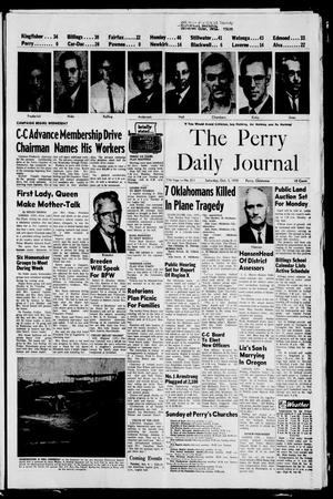 The Perry Daily Journal (Perry, Okla.), Vol. 77, No. 211, Ed. 1 Saturday, October 3, 1970