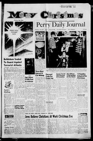 Perry Daily Journal (Perry, Okla.), Vol. 77, No. 279, Ed. 1 Thursday, December 24, 1970
