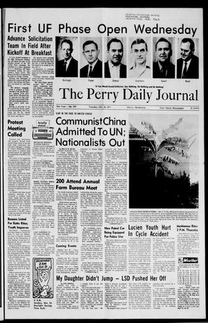 The Perry Daily Journal (Perry, Okla.), Vol. 78, No. 229, Ed. 1 Tuesday, October 26, 1971