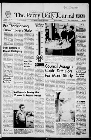 The Perry Daily Journal (Perry, Okla.), Vol. 79, No. 252, Ed. 1 Tuesday, November 21, 1972
