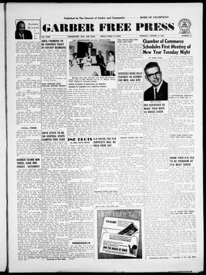 Garber Free Press (Garber, Okla.), Vol. 64, No. 13, Ed. 1 Thursday, January 9, 1964