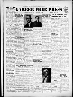 Garber Free Press (Garber, Okla.), Vol. 64, No. 18, Ed. 1 Thursday, February 13, 1964