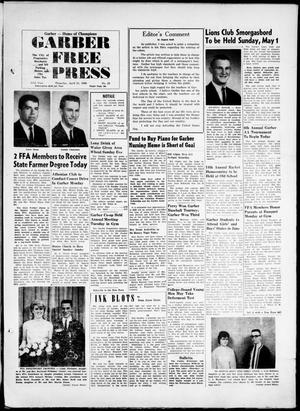 Garber Free Press (Garber, Okla.), Vol. 65, No. 28, Ed. 1 Thursday, April 21, 1966