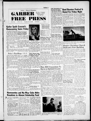 Garber Free Press (Garber, Okla.), Vol. 67, No. 1, Ed. 1 Thursday, October 13, 1966