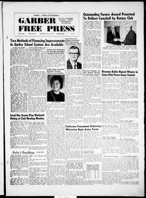 Garber Free Press (Garber, Okla.), Vol. 67, No. 15, Ed. 1 Thursday, January 19, 1967