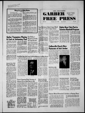 Garber Free Press (Garber, Okla.), Vol. 68, No. 35, Ed. 1 Thursday, June 6, 1968