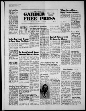 Garber Free Press (Garber, Okla.), Vol. 68, No. 37, Ed. 1 Thursday, June 20, 1968