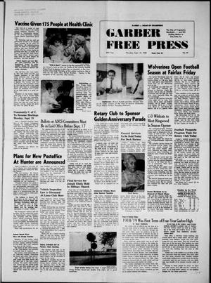 Garber Free Press (Garber, Okla.), Vol. 68, No. 49, Ed. 1 Thursday, September 12, 1968