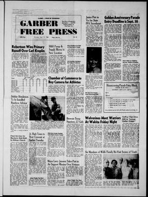 Garber Free Press (Garber, Okla.), Vol. 68, No. 50, Ed. 1 Thursday, September 19, 1968