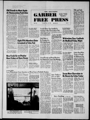 Garber Free Press (Garber, Okla.), Vol. 68, No. 51, Ed. 1 Thursday, September 26, 1968