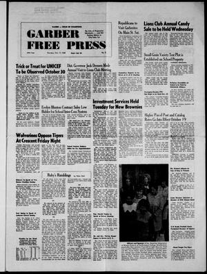 Garber Free Press (Garber, Okla.), Vol. 69, No. 2, Ed. 1 Thursday, October 17, 1968